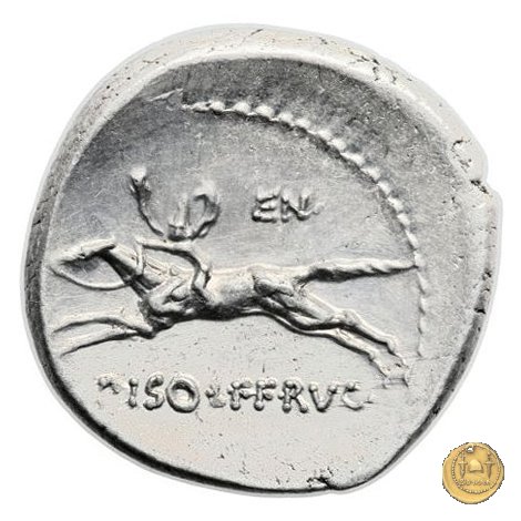 408/1 - denario C. Calpurnius Piso L.f. Frugi 67 BC (Roma)