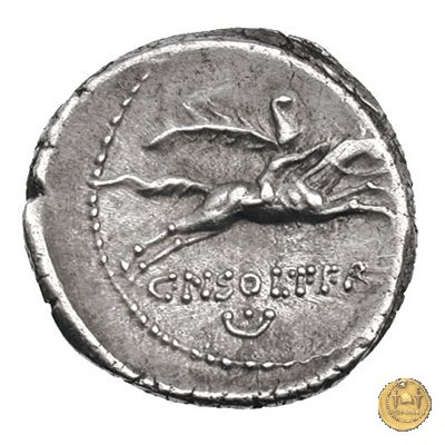 408/1 - denario C. Calpurnius Piso L.f. Frugi 67 BC (Roma)