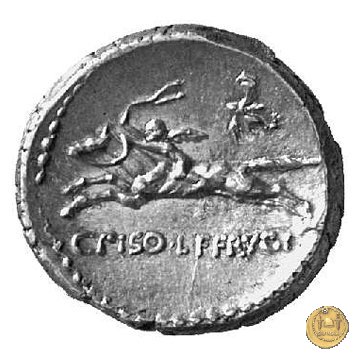 408/1 - denario C. Calpurnius Piso L.f. Frugi 67 BC (Roma)