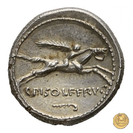 408/1 - denario C. Calpurnius Piso L.f. Frugi 67 BC (Roma)