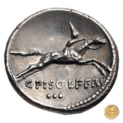 408/1 - denario C. Calpurnius Piso L.f. Frugi 67 BC (Roma)