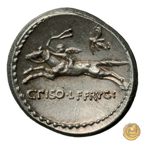 408/1 - denario C. Calpurnius Piso L.f. Frugi 67 BC (Roma)