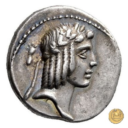 408/1 - denario C. Calpurnius Piso L.f. Frugi 67 a.C. (Roma)