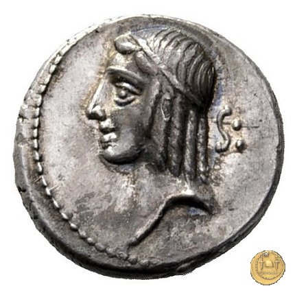 408/1 - denario C. Calpurnius Piso L.f. Frugi 67 BC (Roma)