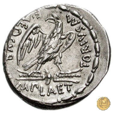 409/1 - denario M. Plaetorius M.f. Cestianus 67 BC (Roma)