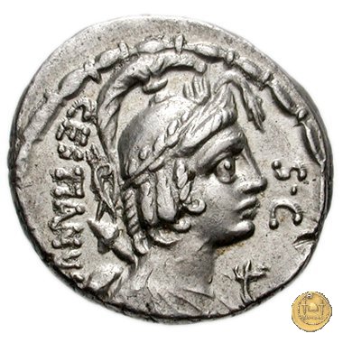 409/1 - denario M. Plaetorius M.f. Cestianus 67 BC (Roma)