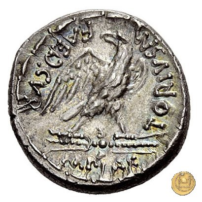 409/1 - denario M. Plaetorius M.f. Cestianus 67 BC (Roma)