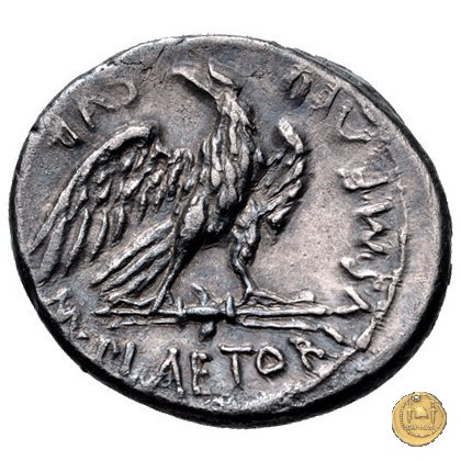 409/1 - denario M. Plaetorius M.f. Cestianus 67 BC (Roma)