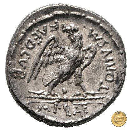 409/1 - denario M. Plaetorius M.f. Cestianus 67 BC (Roma)