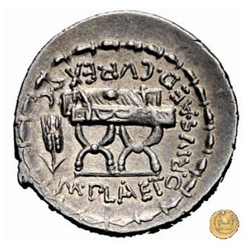 409/2 - denario M. Plaetorius M.f. Cestianus 67 BC (Roma)