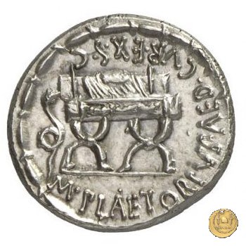 409/2 - denario M. Plaetorius M.f. Cestianus 67 BC (Roma)