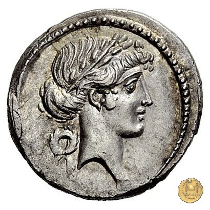 410/10 - denario Q. Pomponius Musa 66 a.C. (Roma)