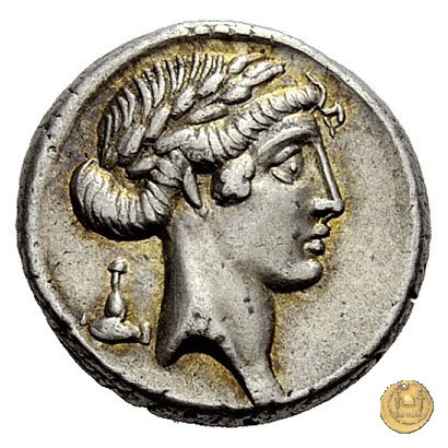 410/2 - denario Q. Pomponius Musa 66 a.C. (Roma)