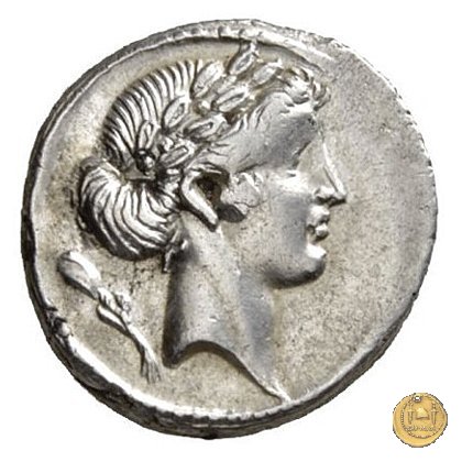 410/6 - denario Q. Pomponius Musa 66 BC (Roma)