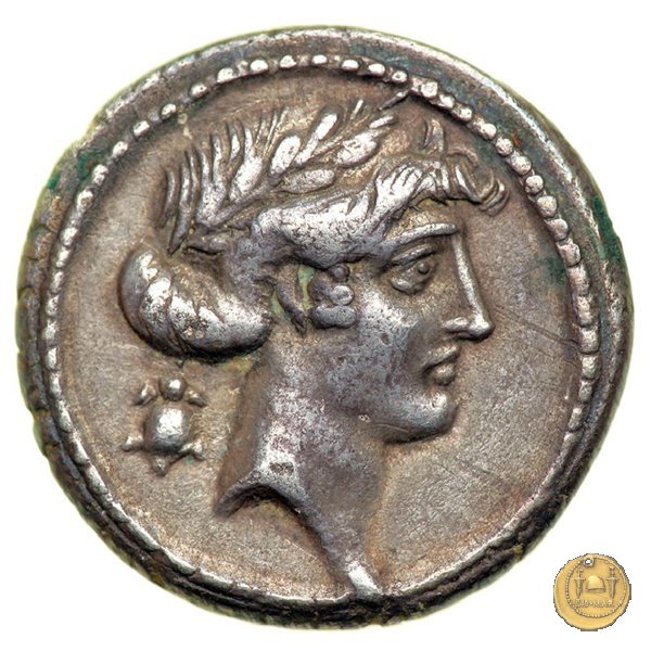 410/7 - denario Q. Pomponius Musa 66 BC (Roma)