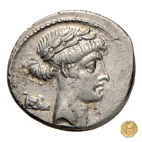410/9 - denario Q. Pomponius Musa 66 a.C. (Roma)