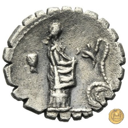 412/1 - denario L. Roscius Fabatus 64 BC (Roma)