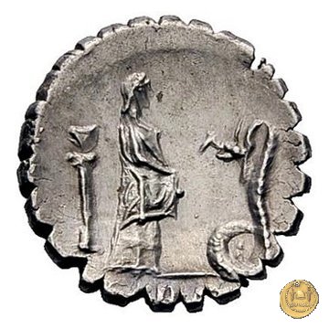 412/1 - denario L. Roscius Fabatus 64 BC (Roma)