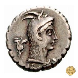 412/1 - denario L. Roscius Fabatus 64 BC (Roma)