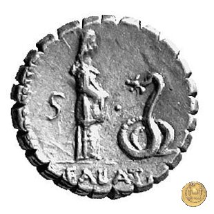 412/1 - denario L. Roscius Fabatus 64 BC (Roma)