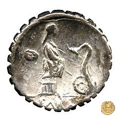 412/1 - denario L. Roscius Fabatus 64 BC (Roma)