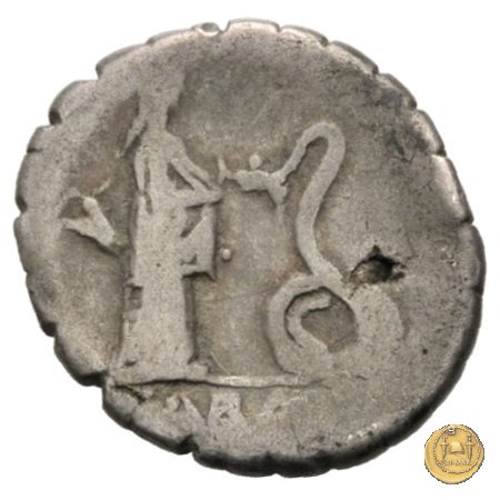 412/1 - denario L. Roscius Fabatus 64 BC (Roma)