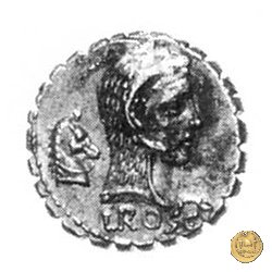 412/1 - denario L. Roscius Fabatus 64 BC (Roma)