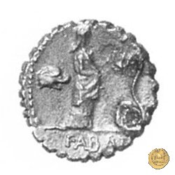 412/1 - denario L. Roscius Fabatus 64 BC (Roma)