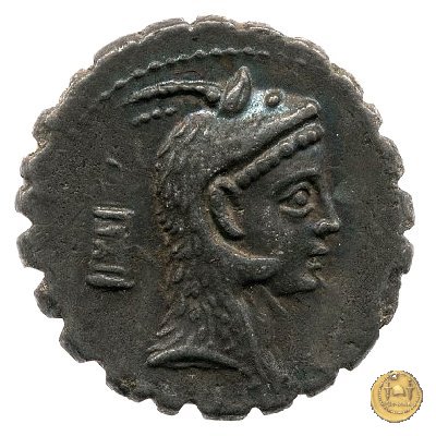 412/1 - denario L. Roscius Fabatus 64 BC (Roma)