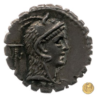 412/1 - denario L. Roscius Fabatus 64 BC (Roma)