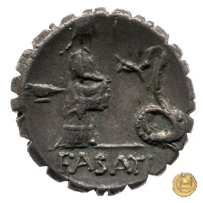 412/1 - denario L. Roscius Fabatus 64 BC (Roma)