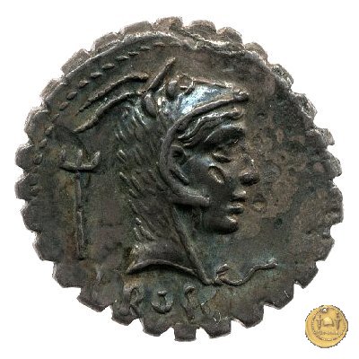 412/1 - denario L. Roscius Fabatus 64 BC (Roma)