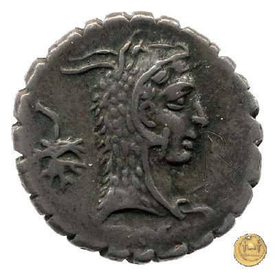 412/1 - denario L. Roscius Fabatus 64 BC (Roma)