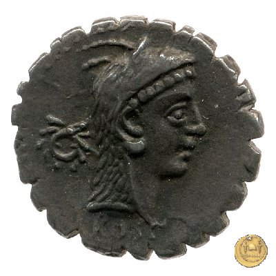 412/1 - denario L. Roscius Fabatus 64 BC (Roma)