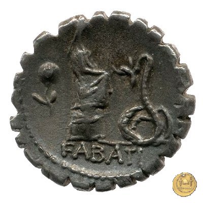 412/1 - denario L. Roscius Fabatus 64 BC (Roma)