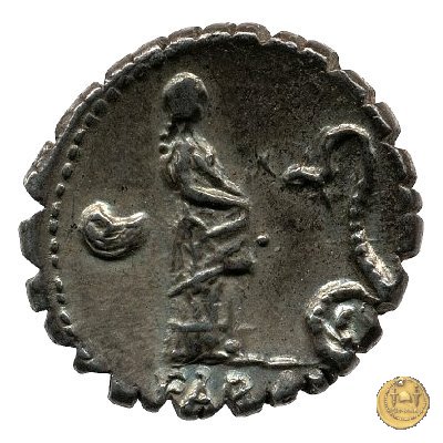 412/1 - denario L. Roscius Fabatus 64 BC (Roma)