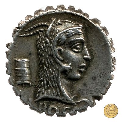 412/1 - denario L. Roscius Fabatus 64 BC (Roma)