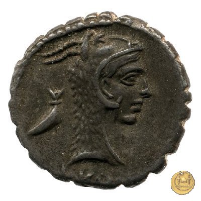 412/1 - denario L. Roscius Fabatus 64 BC (Roma)