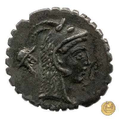 412/1 - denario L. Roscius Fabatus 64 BC (Roma)