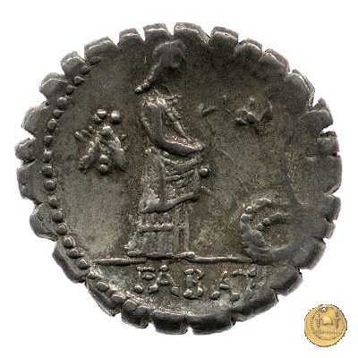 412/1 - denario L. Roscius Fabatus 64 BC (Roma)