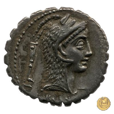 412/1 - denario L. Roscius Fabatus 64 BC (Roma)