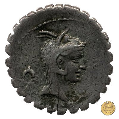 412/1 - denario L. Roscius Fabatus 64 BC (Roma)