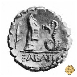 412/1 - denario L. Roscius Fabatus 64 BC (Roma)