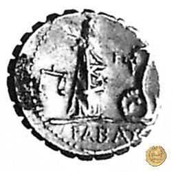 412/1 - denario L. Roscius Fabatus 64 BC (Roma)