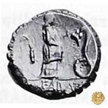 412/1 - denario L. Roscius Fabatus 64 BC (Roma)