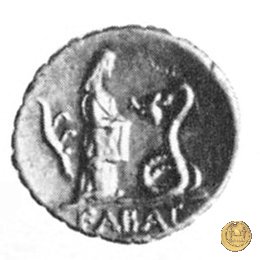 412/1 - denario L. Roscius Fabatus 64 BC (Roma)