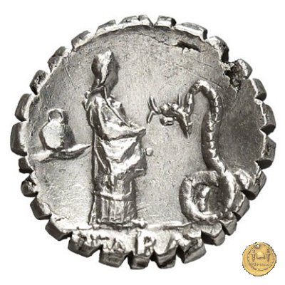 412/1 - denario L. Roscius Fabatus 64 BC (Roma)