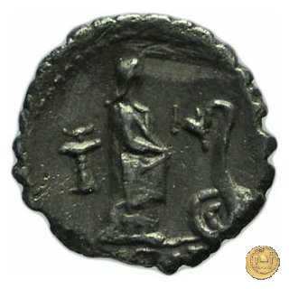 412/1 - denario L. Roscius Fabatus 64 BC (Roma)