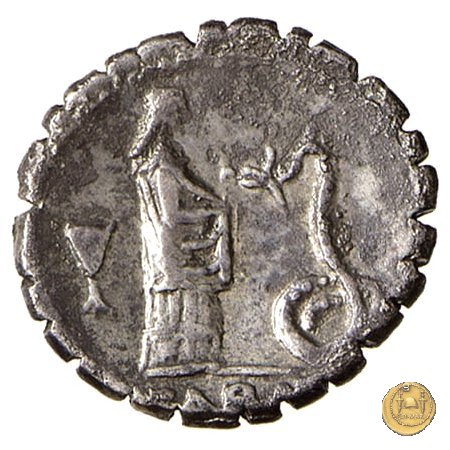 412/1 - denario L. Roscius Fabatus 64 BC (Roma)