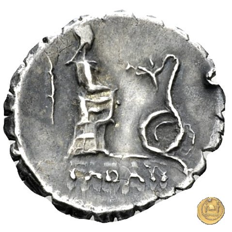 412/1 - denario L. Roscius Fabatus 64 BC (Roma)